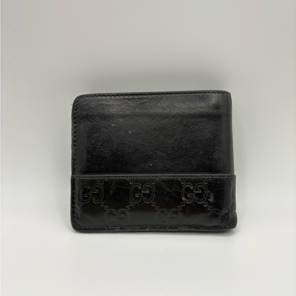 Leather Gucci Billfold Wallet (Ships in 24 Hours)